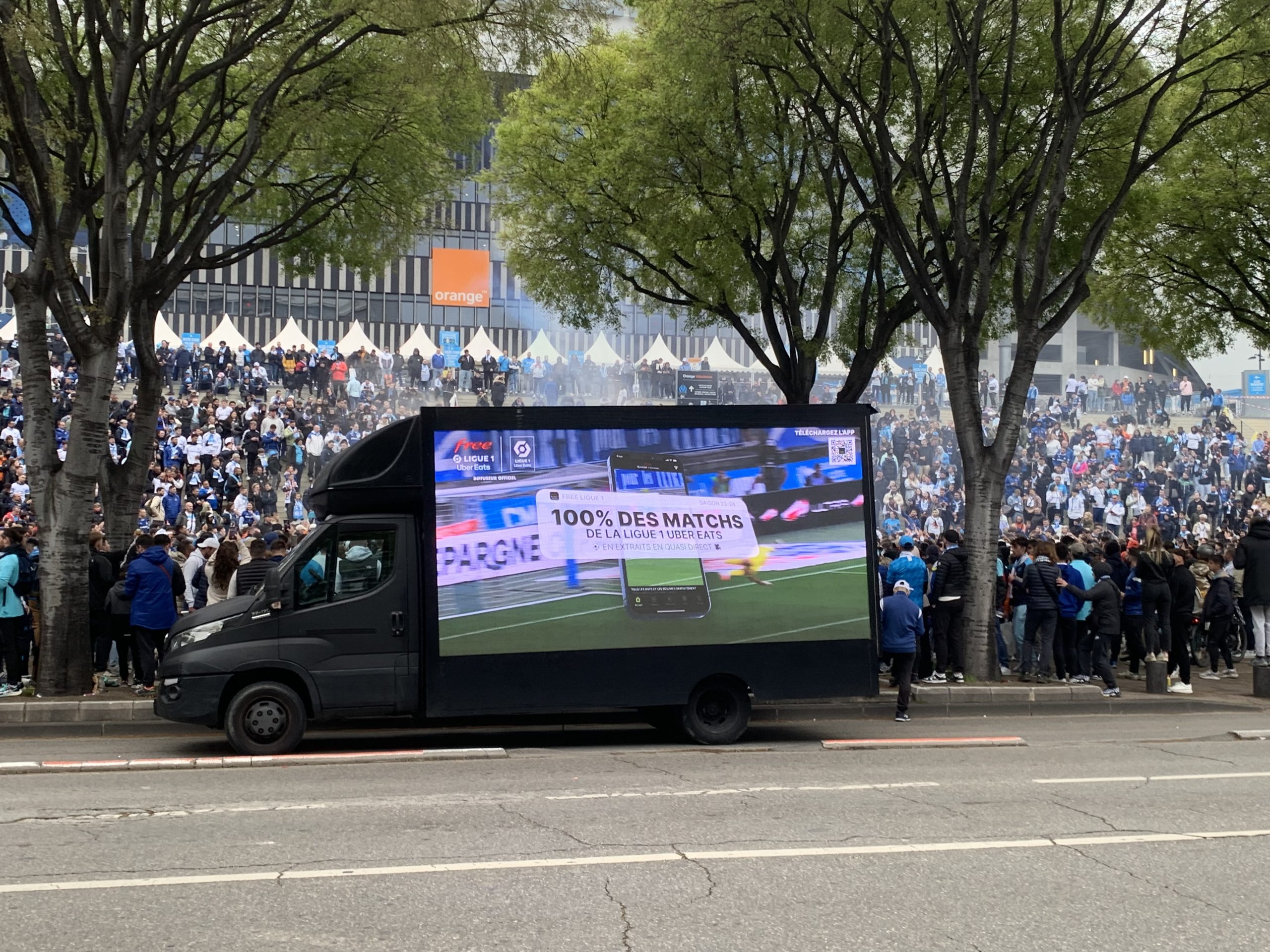 FREE LIGUE 1 / LEDMEDIA TRUCK